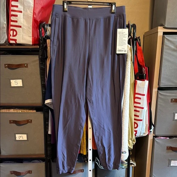 NWT Lululemon Adapted State High-Rise Fleece Jogger Full Length Sz 10 Nightfall